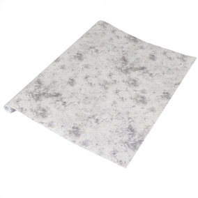 Artifix Concretto Quartz Grey Self Adhesive Vinyl Wrap Film for Kitchen Worktops and Furniture 2m(L) 67.5cm(W)