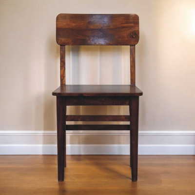 Artisan Furniture Solid Wood Classic Chestnut Dining Chair