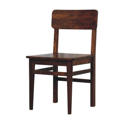 Artisan Furniture Solid Wood Classic Chestnut Dining Chair