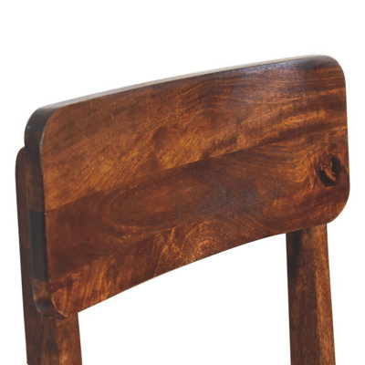 Artisan Furniture Solid Wood Classic Chestnut Dining Chair