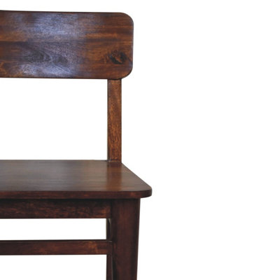 Artisan Furniture Solid Wood Classic Chestnut Dining Chair