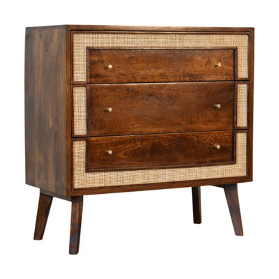 Artisan Furniture Solid Wood Close-knit Chestnut Chest