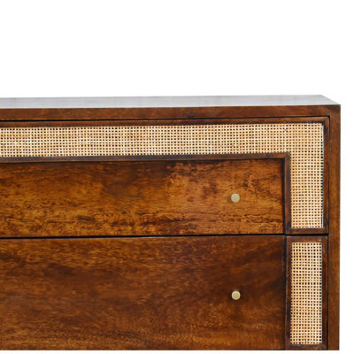 Artisan Furniture Solid Wood Close-knit Chestnut Chest