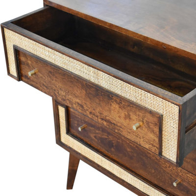 Artisan Furniture Solid Wood Close-knit Chestnut Chest