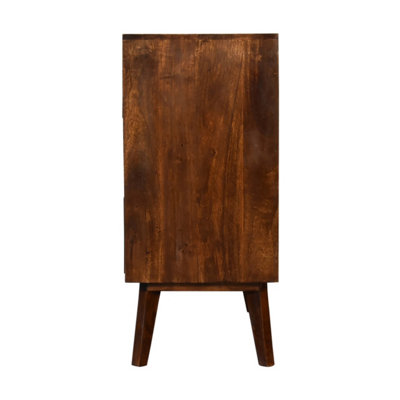 Artisan Furniture Solid Wood Close-knit Chestnut Chest