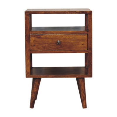 Artisan Furniture Solid Wood Dante Chestnut Bedside