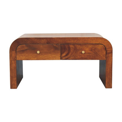 Artisan Furniture Solid Wood Darcy Chestnut Coffee Table