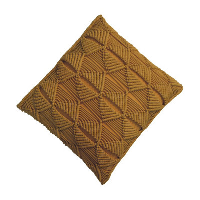 Artisan Furniture Solid Wood Esmi Cushion Set of 2 - Mustard