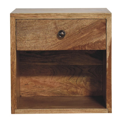 Artisan Furniture Solid Wood Floating Mini Classic Bedside