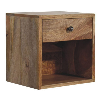 Artisan Furniture Solid Wood Floating Mini Classic Bedside