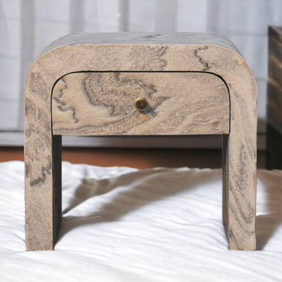 Artisan Furniture Solid Wood Nouveau Bedside