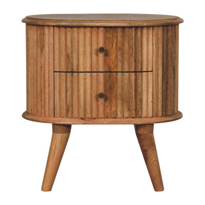 Artisan Furniture Solid Wood Soba Nordic Bedside