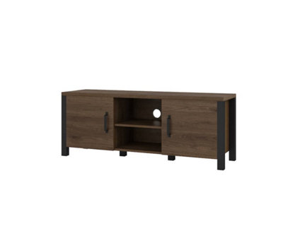 Artistic Olin 41 TV Cabinet Oak Okapi - Stylish Storage Solution H570mm W1470mm D430mm