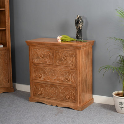 Artistry Mango Wood Chest Of Drawers