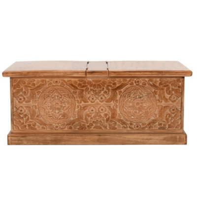 Artistry Mango Wood Coffee Table/Blanket Box