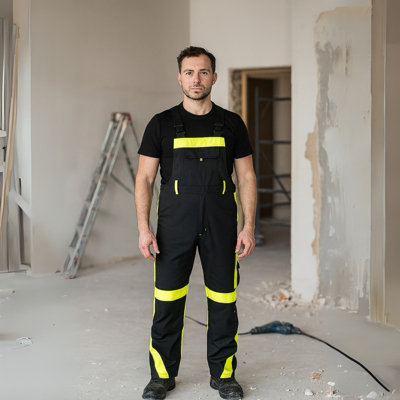 ArtMas ClassicVIS Work Overalls for Men size UK28 Reflective with