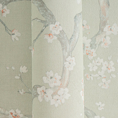 AS Creation Blossom Flowers Sage Green Floral Wallpaper 78199-1
