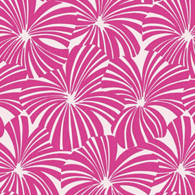 AS Creation Esprit Bright Pink Floral Burst Wallpaper Textured Paste The Wall