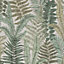 AS Creation Famous Garden Fern Leaf Botanical Themed Beige/Brown/Cream/Green Wallpaper