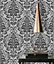 AS Creation Floral Damask Baroque Ornament Jewel Wallpaper Metallic Embossed 10m Roll Silver Black 36910-2