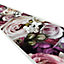 AS Creation Floral Rose Pink White Wallpaper Border Flowers Textured Bedroom