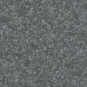 AS Creation Industrial Concrete Stone Wallpaper Non Woven Vinyl Fleece Metallic Charcoal Grey Silver 3777-46
