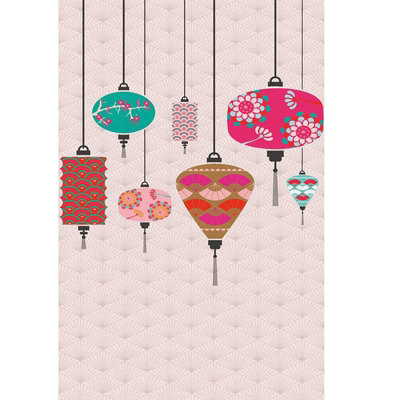 AS Creation Japanese Ceiling Lantern Wallpaper Feature Wall Mural 159 x 280cm