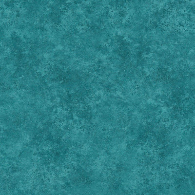 AS Creation Mottled Teal Wallpaper Distressed Aged Modern Bright Paste The Wall