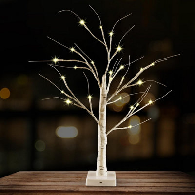 ASAB 24 LED Christmas Twig Tree Warm White DIY At B Q   Asab 24 Led Christmas Twig Tree Warm White~5056368033421 01c MP