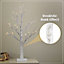 ASAB 24 LED Christmas Twig Tree - Warm White