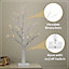 ASAB 24 LED Christmas Twig Tree - Warm White