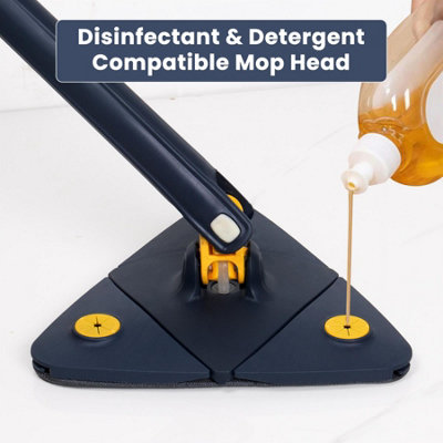 ASAB Adjustable Triangle Cleaning Mop - 6