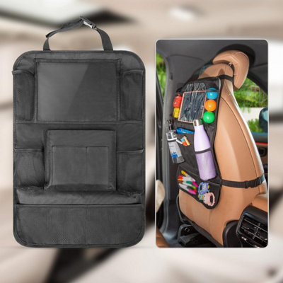 Car Back Seat Organizer – Hanging Storage Bag With Fasteners, Large Capacity | Felt Material, Multi-Pocket Design 4 thumbnail image