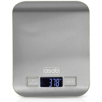 ASAB Digital Kitchen Scales LCD Display