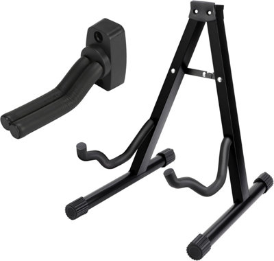 ASAB Guitar Stand with Wall Mounted Guitar Hook