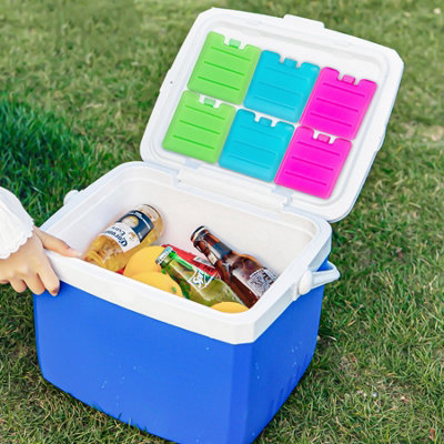 ASAB PACK OF 6 FREEZER BLOCKS - ASSORTED COLOURS