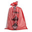 Asbestos Waste Bags Heavy Duty (Large 1200mm x 900mm) (10 x RED & 10 x CLEAR)