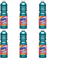 Asevi 21143 Concentrated Floor Cleaner, Cyan, 1 Litre (blue) (Pack of 6)