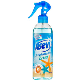 Asevi Air Freshener Spray, Room and Fabric Freshener, Breeze, 400ml