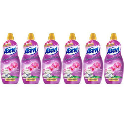 Asevi Fabric Conditioner Laundry Softener Sensations Zen 60W 1320ML x 6