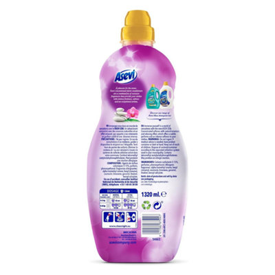Asevi Fabric Conditioner Laundry Softener Sensations Zen 60W 1320ML