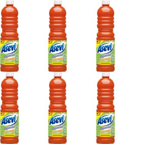 Asevi General Purpose Cleaner 1L (Orange) (Pack of 6)