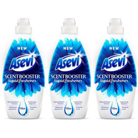 Asevi Laundry Liquid Freshener Scent Booster Blue 36 washes 720ml (Pack of 3)