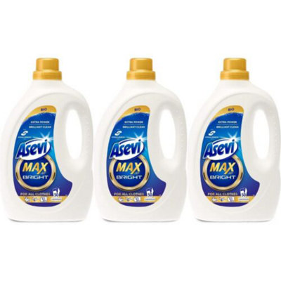 Asevi Liquid Laundry Detergent Bright 2500ml x 3