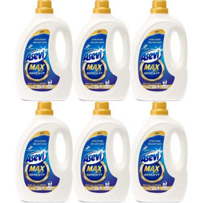 Asevi Liquid Laundry Detergent Bright 2500ml x 6