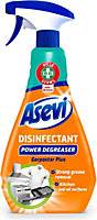 Asevi Power Degreaser Disinfectant Cleaning Spray, Antibacterial Spray, Kitchen Spray, 750ml