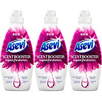 Asevi Scent Booster Liquid Laundry Freshener Pink 36 Washes 720ml (Pack of 3)
