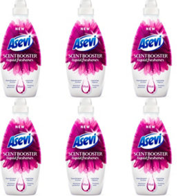 Asevi Scent Booster Liquid Laundry Freshener Pink 36 Washes 720ml (Pack of 6)