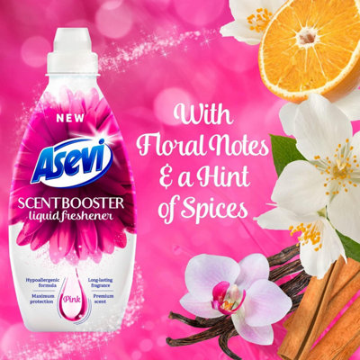 Asevi Scent Booster Liquid Laundry Freshener Pink 36 Washes 720ml