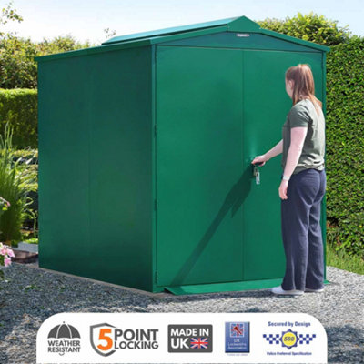 ASGARD Centurion Secured by Design High Security all metal garden shed ...